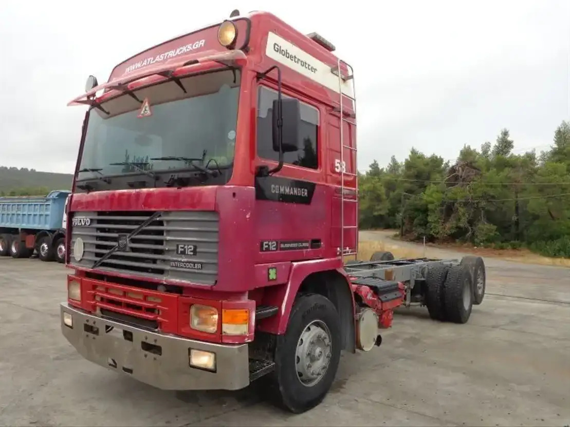 Volvo F 12.400 Volvo F12 6X2 405Hp -TD123ES - Podvozek s kabinou: obrázek 2 Volvo F 12.400 Volvo F12 6X2 405Hp -TD123ES - Podvozek s kabinou: obrázek 2