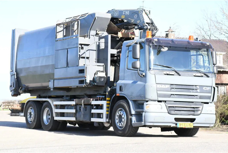 DAF CF75/310 FAN !!KRAAN/HAAK!!PERSCONTAINER!!HIGH PRESURRE CLEANING!!HOGEDRUK REINIGING!!HOCH DRUCK WASHEN SYSTEM!!REINIGING!GEJO B - Hákový nosič kontejnerů, Auto s hydraulickou rukou: obrázek 2 DAF CF75/310 FAN !!KRAAN/HAAK!!PERSCONTAINER!!HIGH PRESURRE CLEANING!!HOGEDRUK REINIGING!!HOCH DRUCK WASHEN SYSTEM!!REINIGING!GEJO B - Hákový nosič kontejnerů, Auto s hydraulickou rukou: obrázek 2