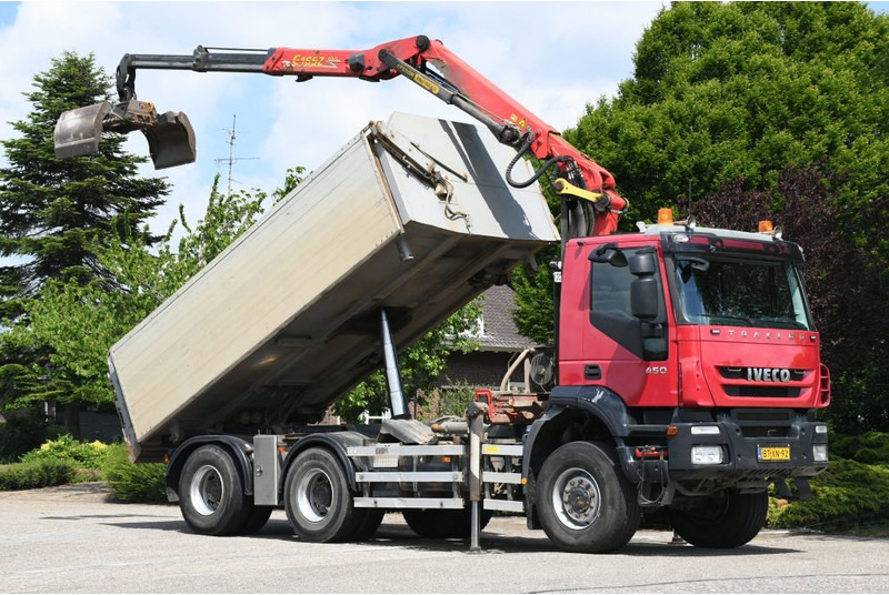 Iveco TRAKKER 450ps !!Z-KRAAN!!RADIO REMOTE!!3 SIDED TIPPER!!EURO5!! 10MM CHASSIS LIBIA!! - Sklápěč, Auto s hydraulickou rukou: obrázek 4 Iveco TRAKKER 450ps !!Z-KRAAN!!RADIO REMOTE!!3 SIDED TIPPER!!EURO5!! 10MM CHASSIS LIBIA!! - Sklápěč, Auto s hydraulickou rukou: obrázek 4