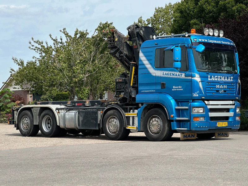 MAN TGA 35.440 8x2 HIAB 37TM!!RADIO REMOTE/CONTAINER SYSTEM! - Nákladní auto - kabelový systém, Auto s hydraulickou rukou: obrázek 4 MAN TGA 35.440 8x2 HIAB 37TM!!RADIO REMOTE/CONTAINER SYSTEM! - Nákladní auto - kabelový systém, Auto s hydraulickou rukou: obrázek 4