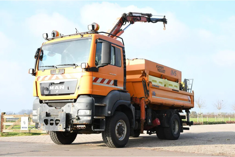 MAN TGS 18.320 4x4!! KRAN/!!!WINTERDIENST/DREISEITENKIPPER!!KOMMUNAL/KLIMA!! - Sklápěč, Auto s hydraulickou rukou: obrázek 3 MAN TGS 18.320 4x4!! KRAN/!!!WINTERDIENST/DREISEITENKIPPER!!KOMMUNAL/KLIMA!! - Sklápěč, Auto s hydraulickou rukou: obrázek 3