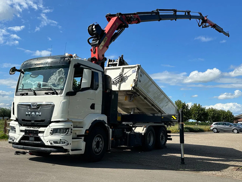 MAN TGS 26.430 2022!EURO6!! 6x2!! PALFINGER 23tm+JIB+LIER/WINCH!!DREISEITEN KIPPER/BORDMATIC!!9tkm - Sklápěč, Auto s hydraulickou rukou: obrázek 5 MAN TGS 26.430 2022!EURO6!! 6x2!! PALFINGER 23tm+JIB+LIER/WINCH!!DREISEITEN KIPPER/BORDMATIC!!9tkm - Sklápěč, Auto s hydraulickou rukou: obrázek 5