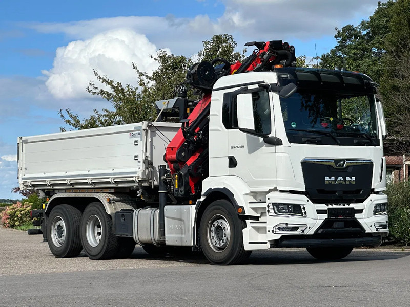 MAN TGS 26.430 2022!EURO6!! 6x2!! PALFINGER 23tm+JIB+LIER/WINCH!!DREISEITEN KIPPER/BORDMATIC!!9tkm - Sklápěč, Auto s hydraulickou rukou: obrázek 2 MAN TGS 26.430 2022!EURO6!! 6x2!! PALFINGER 23tm+JIB+LIER/WINCH!!DREISEITEN KIPPER/BORDMATIC!!9tkm - Sklápěč, Auto s hydraulickou rukou: obrázek 2