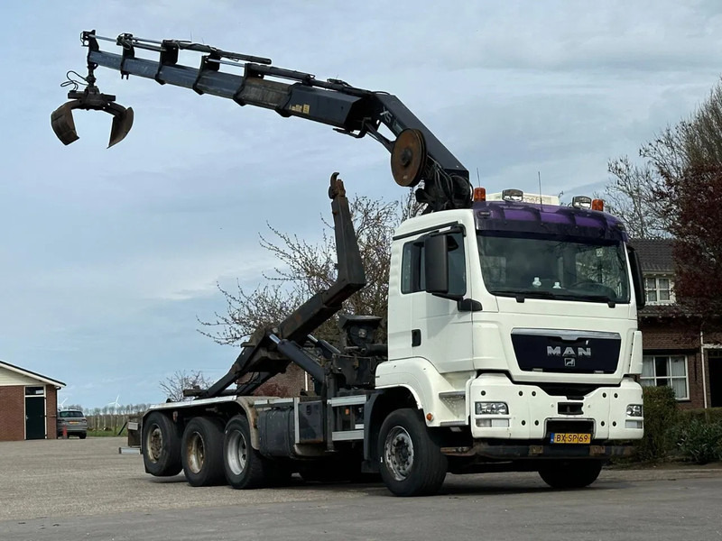 MAN TGS 35.400 8X4 !!TRIPLE!! 24tm KRAAN/HAAKARM!!RADIO REMOTE!! - Hákový nosič kontejnerů, Auto s hydraulickou rukou: obrázek 1 MAN TGS 35.400 8X4 !!TRIPLE!! 24tm KRAAN/HAAKARM!!RADIO REMOTE!! - Hákový nosič kontejnerů, Auto s hydraulickou rukou: obrázek 1