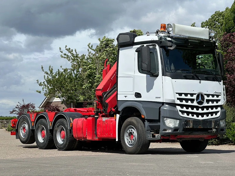Mercedes-Benz Arocs 3251 8x4 TRIPLE!!26TM KRAAN/HAAK!!EURO6!!TOP! - Hákový nosič kontejnerů, Auto s hydraulickou rukou: obrázek 3 Mercedes-Benz Arocs 3251 8x4 TRIPLE!!26TM KRAAN/HAAK!!EURO6!!TOP! - Hákový nosič kontejnerů, Auto s hydraulickou rukou: obrázek 3
