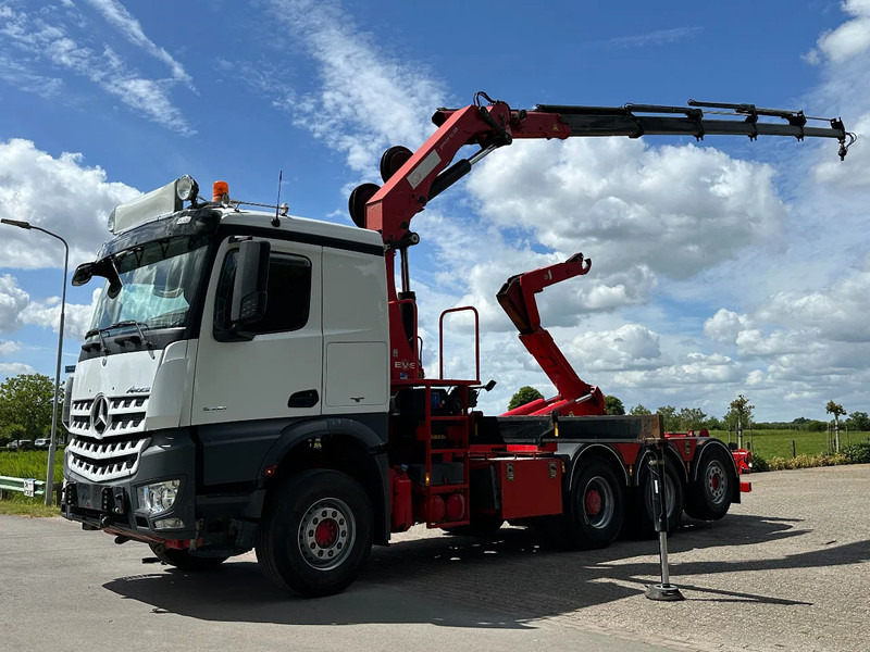 Mercedes-Benz Arocs 3251 8x4 TRIPLE!!26TM KRAAN/HAAK!!EURO6!!TOP! - Hákový nosič kontejnerů, Auto s hydraulickou rukou: obrázek 4 Mercedes-Benz Arocs 3251 8x4 TRIPLE!!26TM KRAAN/HAAK!!EURO6!!TOP! - Hákový nosič kontejnerů, Auto s hydraulickou rukou: obrázek 4