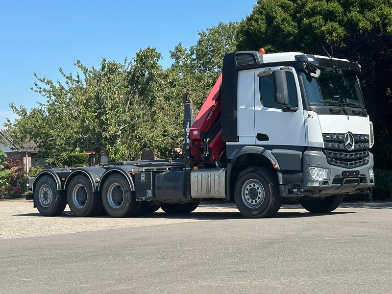 Mercedes-Benz Arocs 3251 8x4 TRIPLE!!28TM KRAAN/HAAK!!EURO6!!TOP! ZERO EMISSIE 2030!! - Hákový nosič kontejnerů, Auto s hydraulickou rukou: obrázek 4 Mercedes-Benz Arocs 3251 8x4 TRIPLE!!28TM KRAAN/HAAK!!EURO6!!TOP! ZERO EMISSIE 2030!! - Hákový nosič kontejnerů, Auto s hydraulickou rukou: obrázek 4