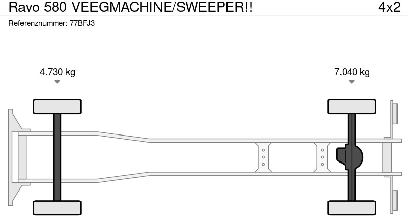 Zametací vůz Ravo 580 VEEGMACHINE/SWEEPER!!: obrázek 14 Zametací vůz Ravo 580 VEEGMACHINE/SWEEPER!!: obrázek 14
