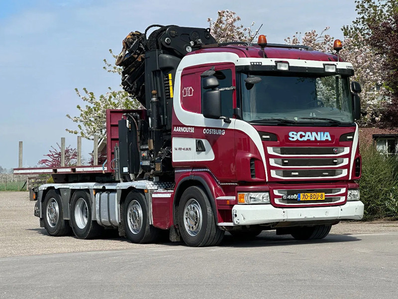 Scania G480 !!TRUCK/TRACTOR!!!CRANE/GRUE/HIAB 105TM!!TOP!EURO6!! - Auto s hydraulickou rukou: obrázek 4 Scania G480 !!TRUCK/TRACTOR!!!CRANE/GRUE/HIAB 105TM!!TOP!EURO6!! - Auto s hydraulickou rukou: obrázek 4
