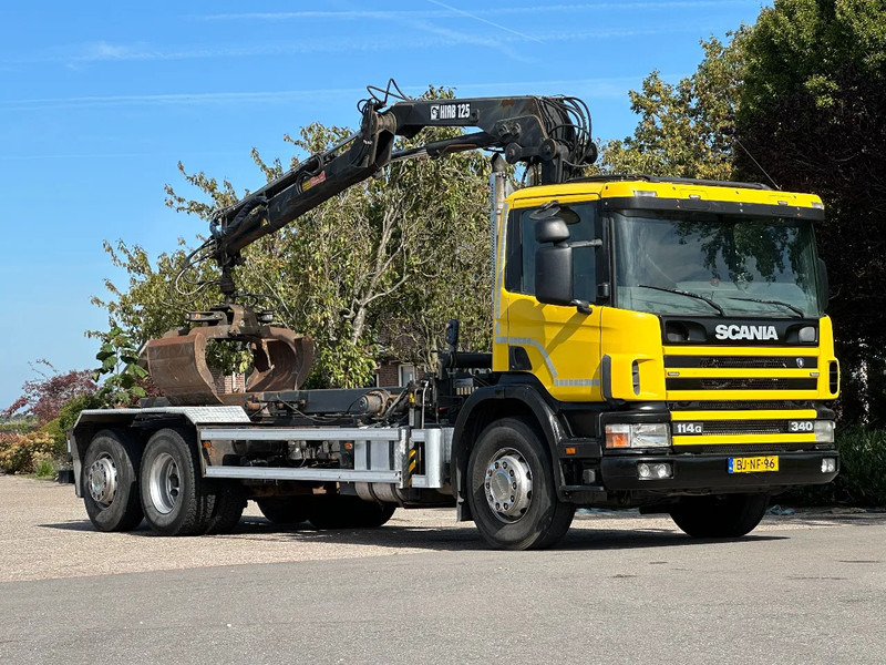 Scania R114-340 6x2 !!KRAAN/CONTAINER/KABEL!!MANUELL!! - Nákladní auto - kabelový systém, Auto s hydraulickou rukou: obrázek 2 Scania R114-340 6x2 !!KRAAN/CONTAINER/KABEL!!MANUELL!! - Nákladní auto - kabelový systém, Auto s hydraulickou rukou: obrázek 2