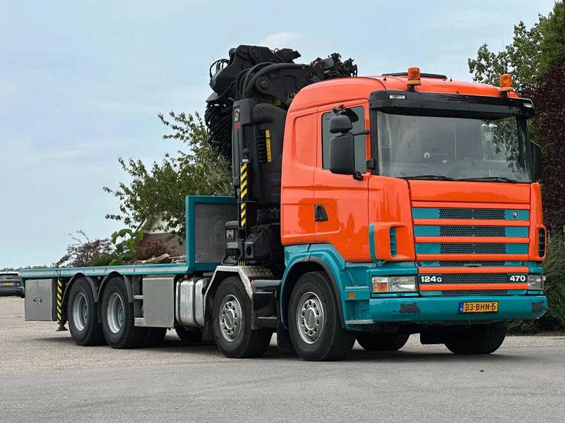 Scania R124-470 8X4!! HIAB70TM/FLY-JIB!!WINCH/LIER!!TOP!! - Auto s hydraulickou rukou: obrázek 2 Scania R124-470 8X4!! HIAB70TM/FLY-JIB!!WINCH/LIER!!TOP!! - Auto s hydraulickou rukou: obrázek 2