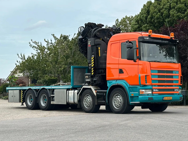 Scania R124-470 8X4!! HIAB70TM/FLY-JIB!!WINCH/LIER!!TOP!! - Auto s hydraulickou rukou: obrázek 4 Scania R124-470 8X4!! HIAB70TM/FLY-JIB!!WINCH/LIER!!TOP!! - Auto s hydraulickou rukou: obrázek 4
