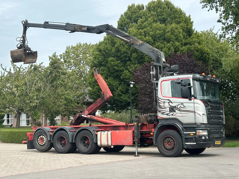 Scania R420 8x4 TRIPLE!!Z-KRAAN/HAAK!! MANUELL!!!SCHROTT/METALL!! - Hákový nosič kontejnerů, Auto s hydraulickou rukou: obrázek 3 Scania R420 8x4 TRIPLE!!Z-KRAAN/HAAK!! MANUELL!!!SCHROTT/METALL!! - Hákový nosič kontejnerů, Auto s hydraulickou rukou: obrázek 3