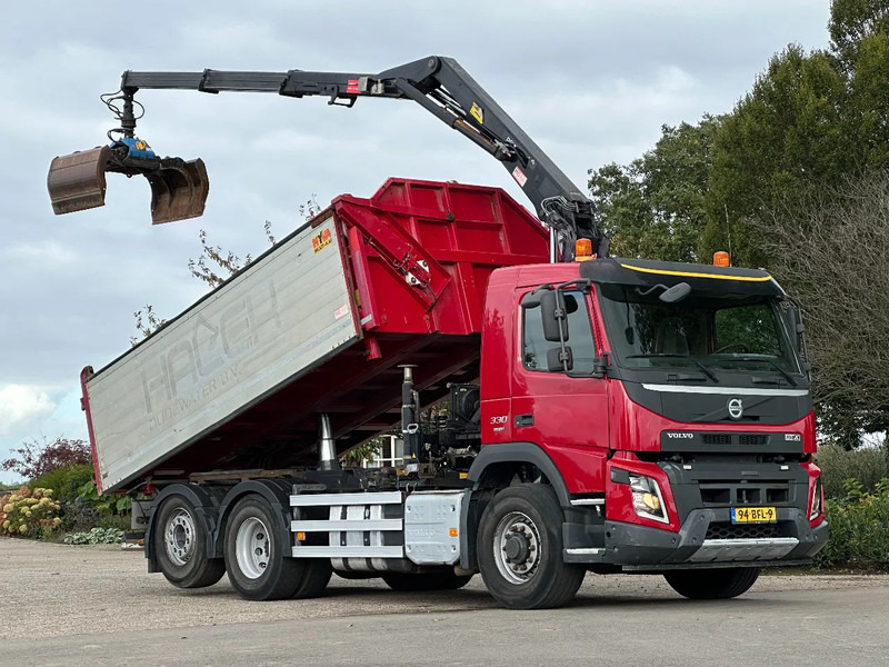 Volvo FMX 330 EURO6!!6X4!!VOORAS AANGEDREVEN!!Z-Kraan/KIPPER!! - Sklápěč, Auto s hydraulickou rukou: obrázek 1 Volvo FMX 330 EURO6!!6X4!!VOORAS AANGEDREVEN!!Z-Kraan/KIPPER!! - Sklápěč, Auto s hydraulickou rukou: obrázek 1