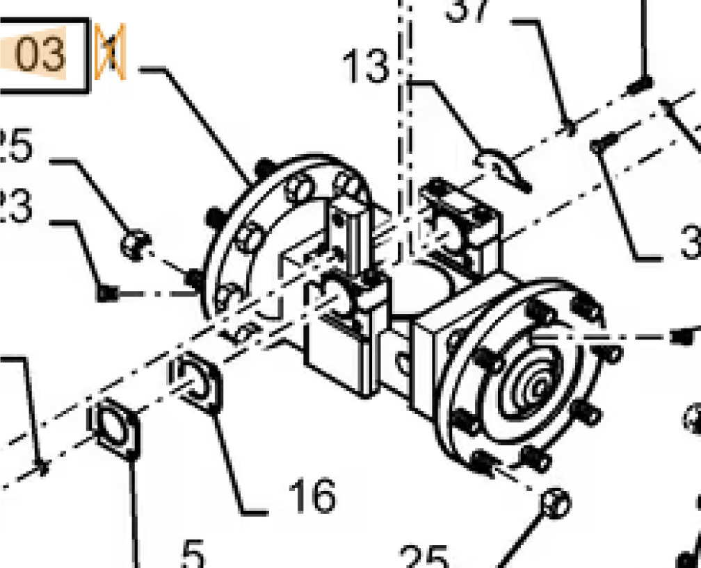 Case 47781629 - Náprava a díly pro Zemědělská technika: obrázek 1 Case 47781629 - Náprava a díly pro Zemědělská technika: obrázek 1