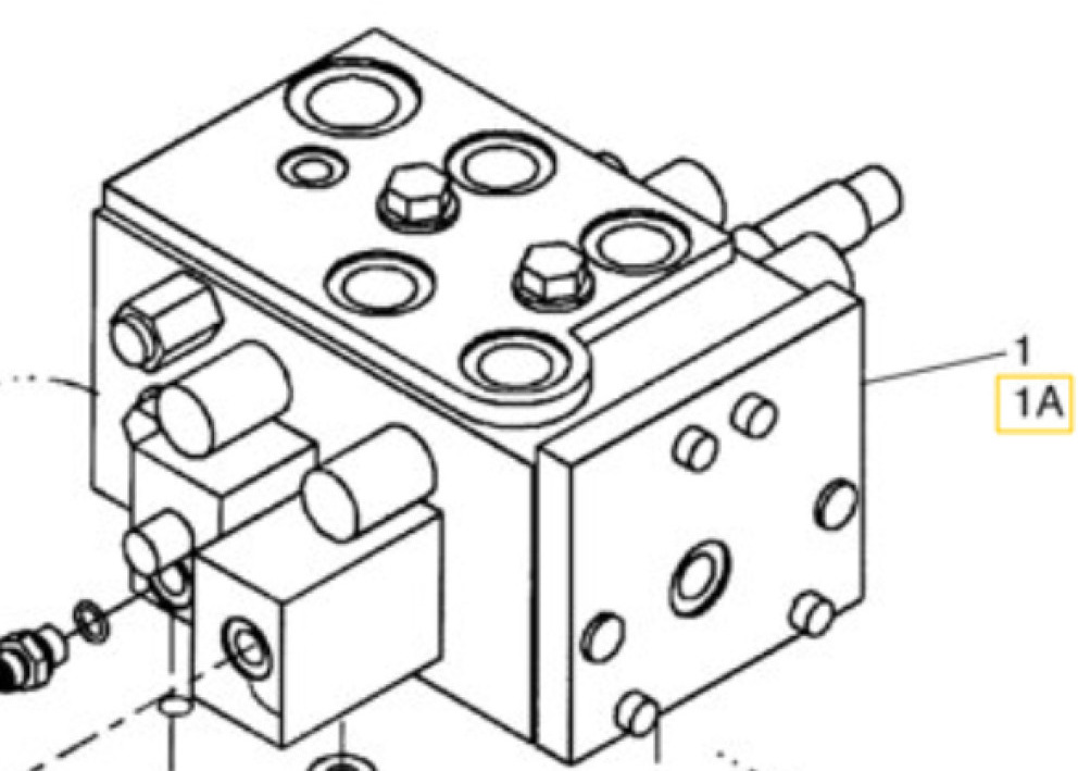 Case 87411112 - 8605563 - Hydraulický ventil pro Stavební technika: obrázek 1 Case 87411112 - 8605563 - Hydraulický ventil pro Stavební technika: obrázek 1