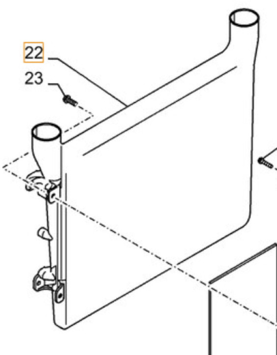 Case LN004240 - Chladič pro Stavební technika: obrázek 1 Case LN004240 - Chladič pro Stavební technika: obrázek 1