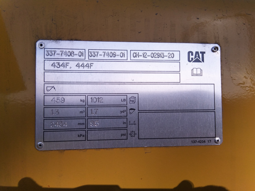 Caterpillar 4586801 - 3377408 - Nakládací lžíce: obrázek 4 Caterpillar 4586801 - 3377408 - Nakládací lžíce: obrázek 4
