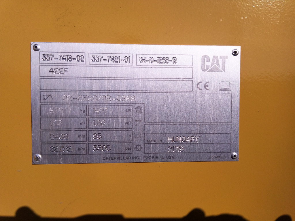 Caterpillar 4586812 - 3377418 - Nakládací lžíce: obrázek 4 Caterpillar 4586812 - 3377418 - Nakládací lžíce: obrázek 4