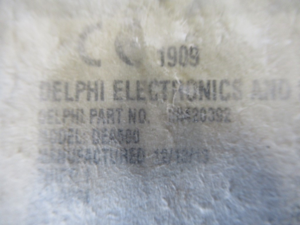 Delphi DEA500 - - Palubní deska pro Stavební technika: obrázek 2 Delphi DEA500 - - Palubní deska pro Stavební technika: obrázek 2