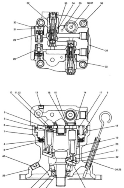 New Holland YT15V00005F2 - Hydraulický motor pro Zemědělská technika: obrázek 1 New Holland YT15V00005F2 - Hydraulický motor pro Zemědělská technika: obrázek 1