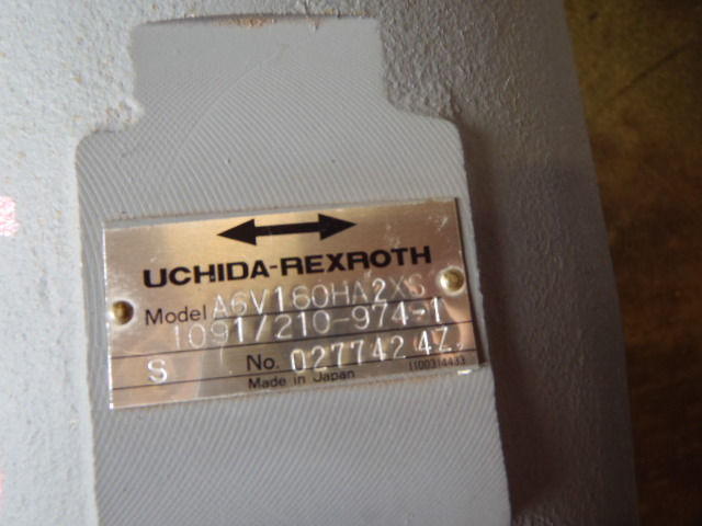 Uchida Rexroth A6V160HA2XS - 4232442 - Hydraulický motor pro Stavební technika: obrázek 3 Uchida Rexroth A6V160HA2XS - 4232442 - Hydraulický motor pro Stavební technika: obrázek 3
