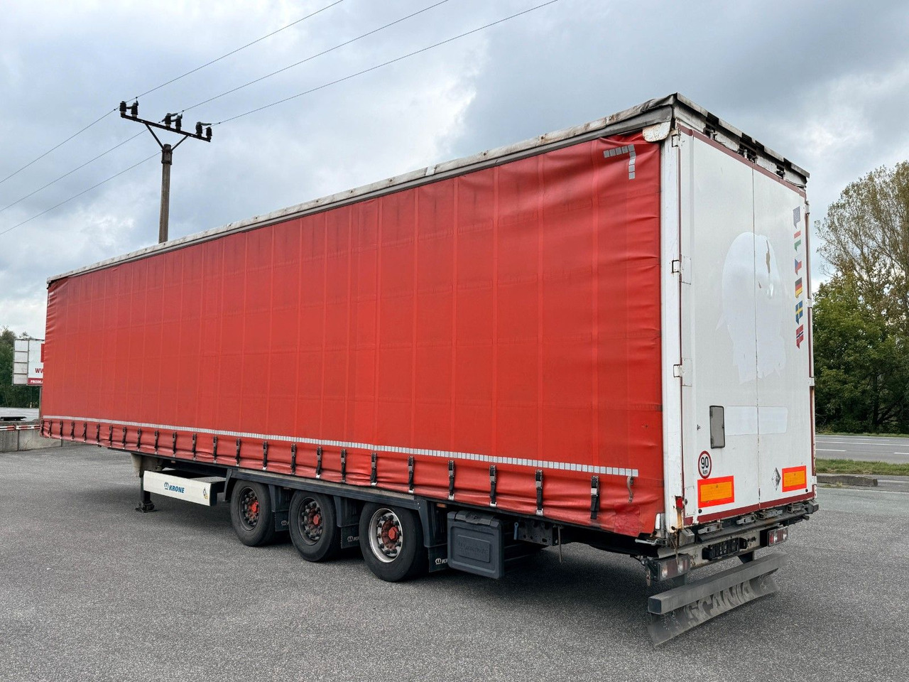 Krone SD - Plachtový návěs: obrázek 5 Krone SD - Plachtový návěs: obrázek 5