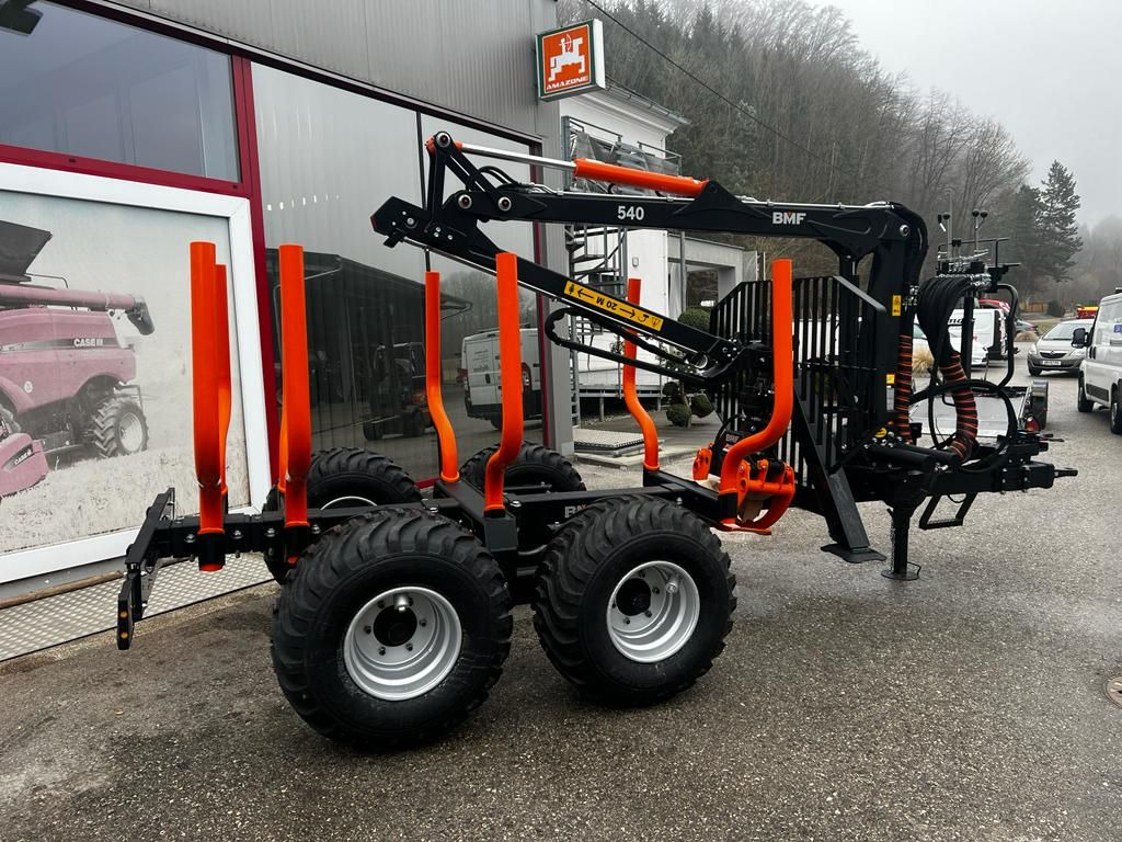 BMF BMF 7T1 mit BMF 540 Kran - Vyvážecí přívěs: obrázek 2 BMF BMF 7T1 mit BMF 540 Kran - Vyvážecí přívěs: obrázek 2