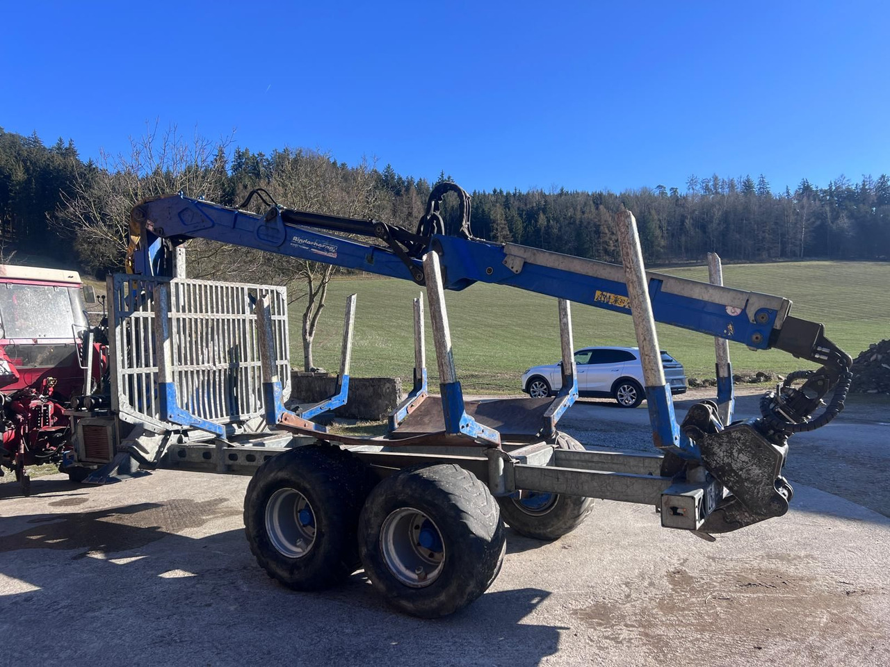 Binderberger RW14 mit Penz BP 8000L Kran - Vyvážecí přívěs: obrázek 4 Binderberger RW14 mit Penz BP 8000L Kran - Vyvážecí přívěs: obrázek 4