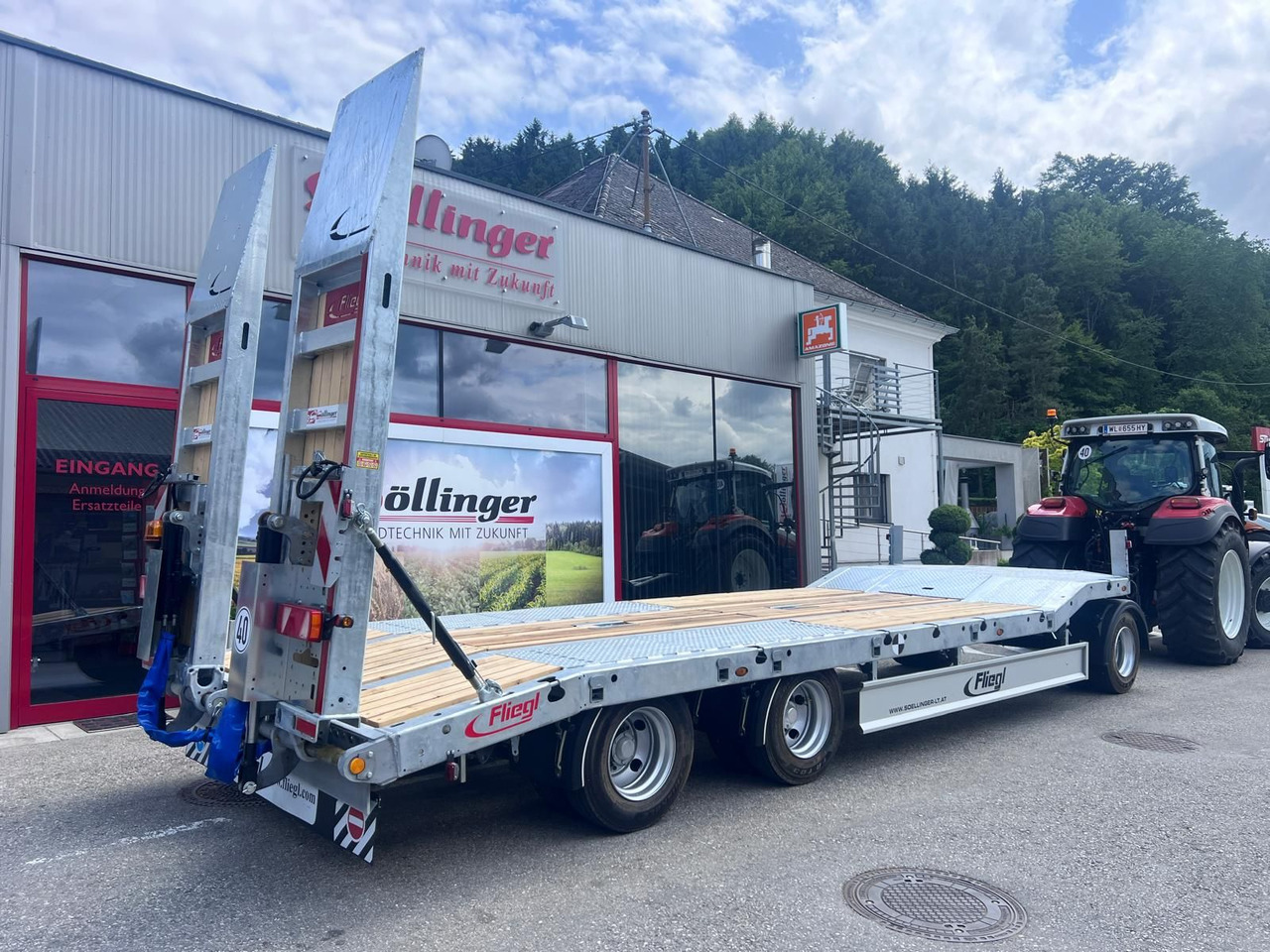 Fliegl Fliegl Tieflader DTL 300 AGRAR - Podvalníkový přívěs: obrázek 2 Fliegl Fliegl Tieflader DTL 300 AGRAR - Podvalníkový přívěs: obrázek 2