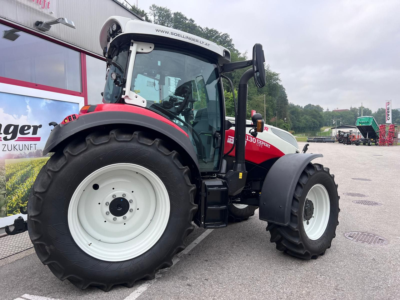 Steyr 4130 Expert CVT - Traktor: obrázek 5 Steyr 4130 Expert CVT - Traktor: obrázek 5
