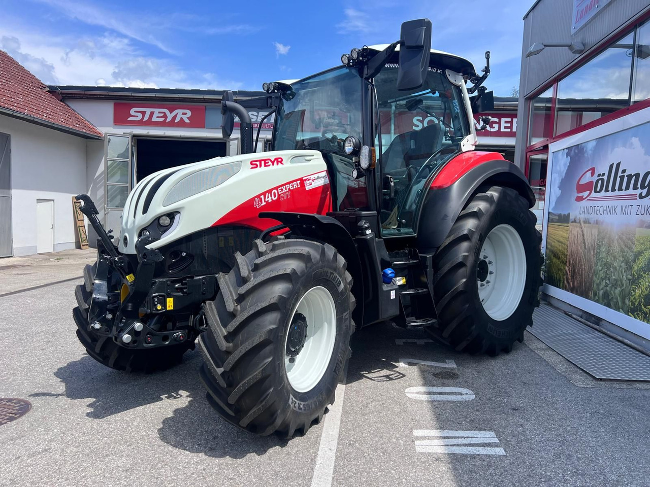 Steyr 4140 Expert CVT - Traktor: obrázek 3 Steyr 4140 Expert CVT - Traktor: obrázek 3