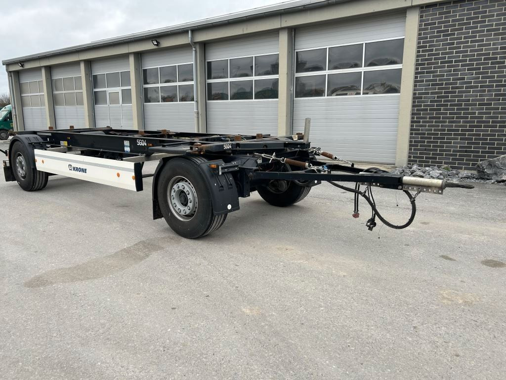 Krone 2 Achswechselfahrgestell, Typ: MAXI AZW 18 eL3B7 - Kontejnerovy přívěs/ Výměnná nástavba: obrázek 4 Krone 2 Achswechselfahrgestell, Typ: MAXI AZW 18 eL3B7 - Kontejnerovy přívěs/ Výměnná nástavba: obrázek 4
