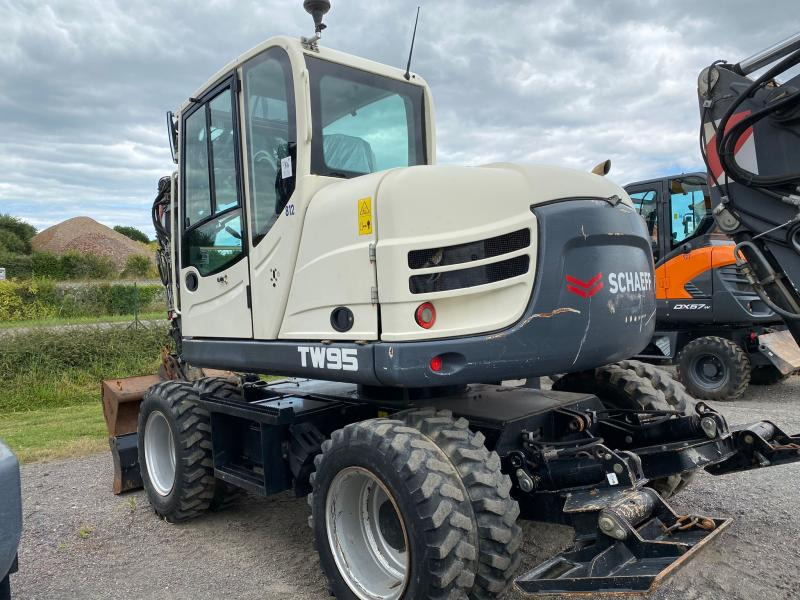 Terex TW95 - Kolesové rýpadlo: obrázek 2 Terex TW95 - Kolesové rýpadlo: obrázek 2