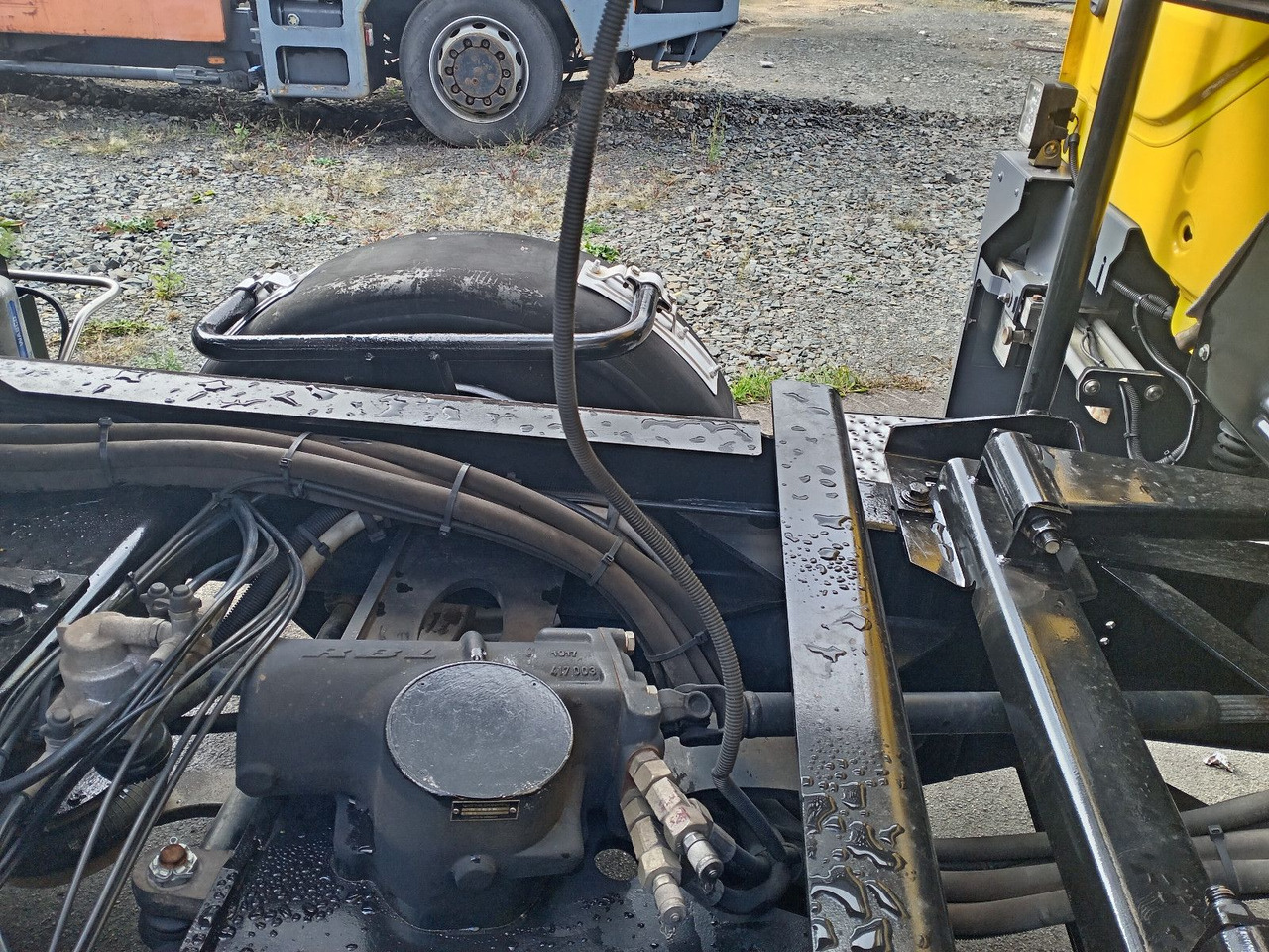 Mercedes-Benz Kamag Wiesel / WBH25 / KB3793 / mit Ganrantie - Kontejnérový podvozek/ Výměnná nástavba: obrázek 5 Mercedes-Benz Kamag Wiesel / WBH25 / KB3793 / mit Ganrantie - Kontejnérový podvozek/ Výměnná nástavba: obrázek 5