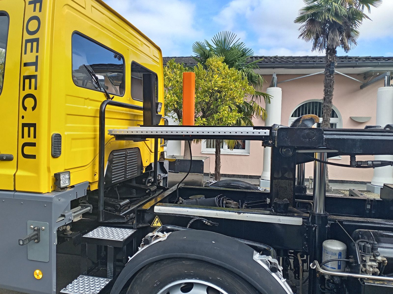 Mercedes-Benz Kamag Wiesel / WBH25 / KB3793 / mit Ganrantie - Kontejnérový podvozek/ Výměnná nástavba: obrázek 4 Mercedes-Benz Kamag Wiesel / WBH25 / KB3793 / mit Ganrantie - Kontejnérový podvozek/ Výměnná nástavba: obrázek 4