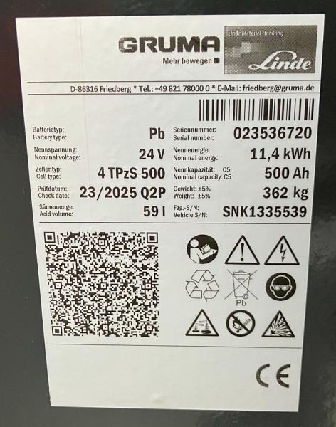 AIM 24 Volt 4 PzS 500 Ah - Akumulátor: obrázek 4 AIM 24 Volt 4 PzS 500 Ah - Akumulátor: obrázek 4