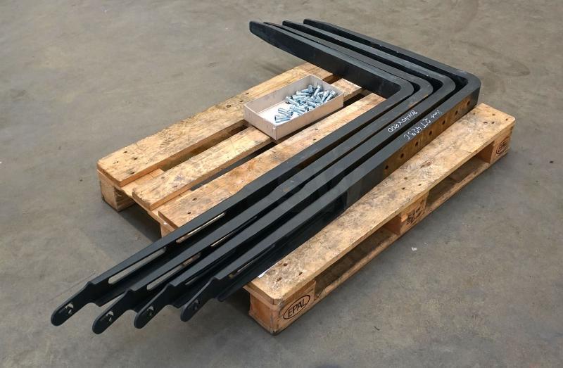KAUP Mehrfachklammer 800 x 80 x 40 mm - Vidle pro Vysokozdvižný vozík: obrázek 3 KAUP Mehrfachklammer 800 x 80 x 40 mm - Vidle pro Vysokozdvižný vozík: obrázek 3