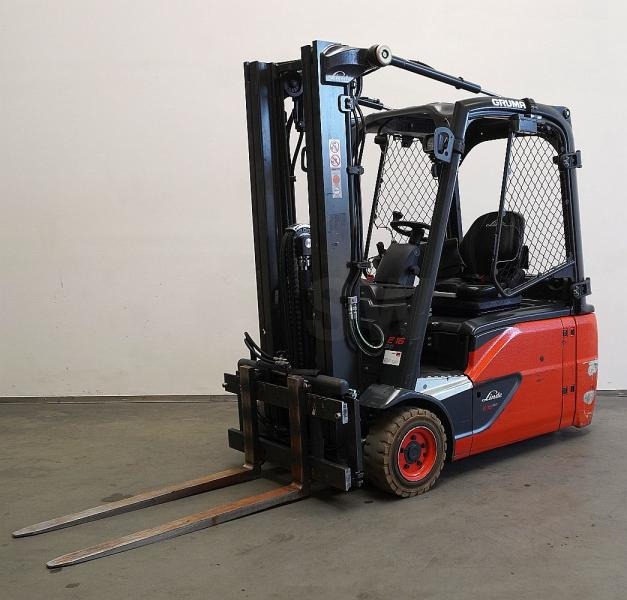 Linde E 16 L EVO 386-02 - Elektrický vysokozdvižný vozík: obrázek 1 Linde E 16 L EVO 386-02 - Elektrický vysokozdvižný vozík: obrázek 1