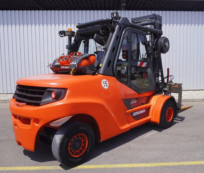 Linde H 80 T/1100 EVO 396-03 - Plynový vysokozdvižný vozík: obrázek 2 Linde H 80 T/1100 EVO 396-03 - Plynový vysokozdvižný vozík: obrázek 2