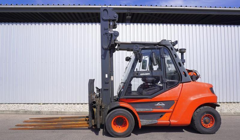 Linde H 80 T/900 EVO 396-03 - Plynový vysokozdvižný vozík: obrázek 4 Linde H 80 T/900 EVO 396-03 - Plynový vysokozdvižný vozík: obrázek 4