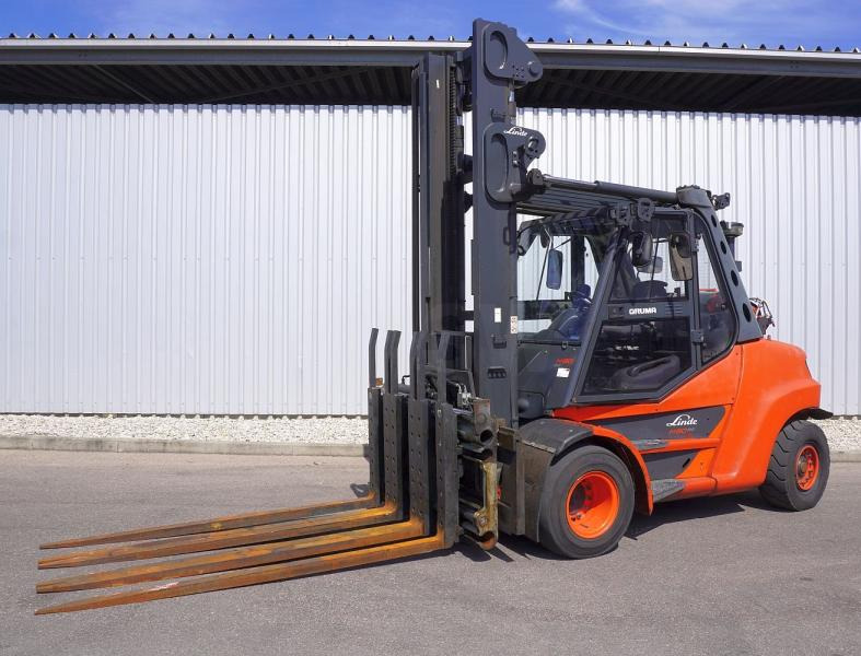 Linde H 80 T/900 EVO 396-03 - Plynový vysokozdvižný vozík: obrázek 1 Linde H 80 T/900 EVO 396-03 - Plynový vysokozdvižný vozík: obrázek 1