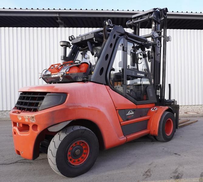 Linde H 80 T/900 EVO 396-03 - Plynový vysokozdvižný vozík: obrázek 2 Linde H 80 T/900 EVO 396-03 - Plynový vysokozdvižný vozík: obrázek 2