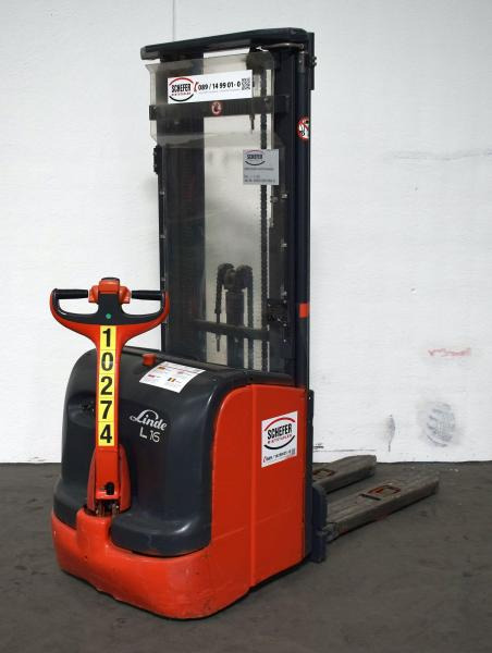 Linde L 16 i 372 - Stohovací vozík: obrázek 1 Linde L 16 i 372 - Stohovací vozík: obrázek 1