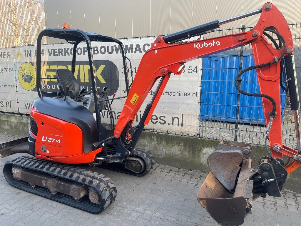 Kubota U 27-4 - Mini rýpadlo: obrázek 1 Kubota U 27-4 - Mini rýpadlo: obrázek 1