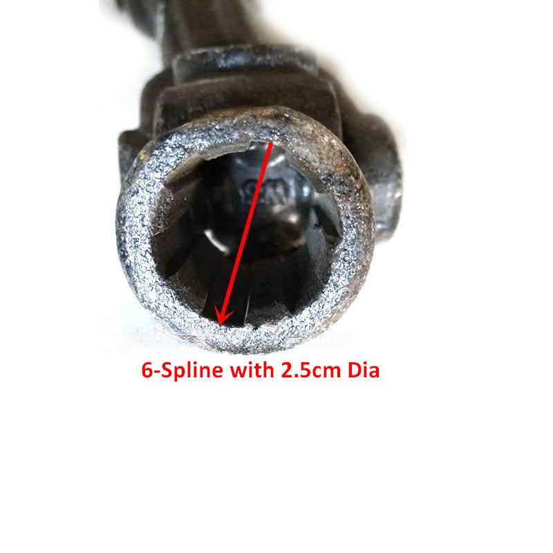 Qingdao Promising Gear Pump Drive Shaft for China Loader - Poloosa pro Kolový nakladač: obrázek 4 Qingdao Promising Gear Pump Drive Shaft for China Loader - Poloosa pro Kolový nakladač: obrázek 4