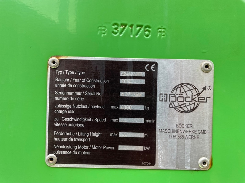Böcker AK 44/4000 - Univerzální autojeřáb: obrázek 4 Böcker AK 44/4000 - Univerzální autojeřáb: obrázek 4