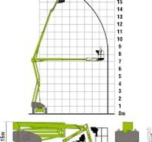 Niftylift HR 17 Hybride 4x4 - Kloubová plošina: obrázek 3 Niftylift HR 17 Hybride 4x4 - Kloubová plošina: obrázek 3