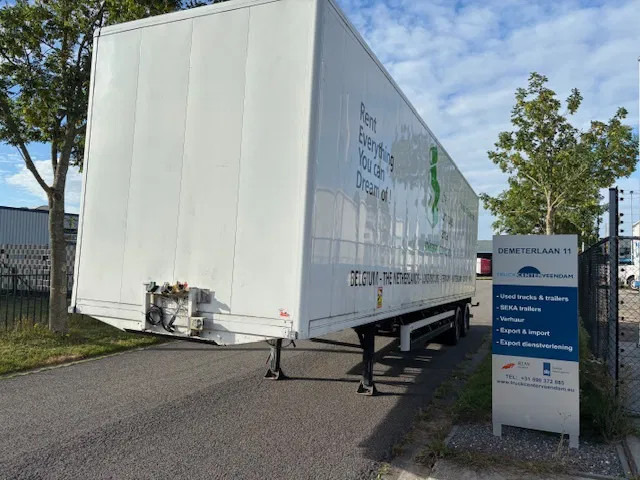 Skříňový návěs Verem 2 axle trailer Closed Box curtain slider MOT 01-2026: obrázek 1