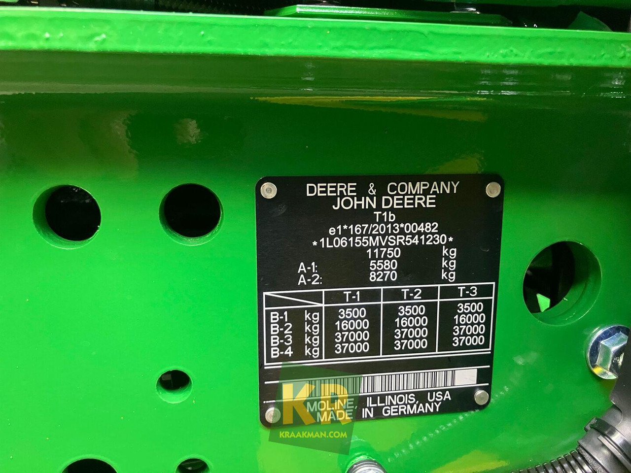 6M 155 John Deere - Traktor: obrázek 4 6M 155 John Deere - Traktor: obrázek 4